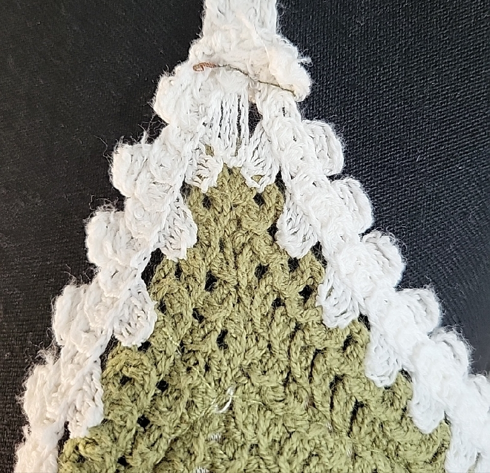 Olive Green Crochet Daisy Bralette Top‎ - Picture 5 of 6